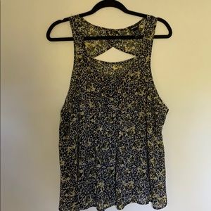 Torrid | Tank Top Blouse with Back Cut Out